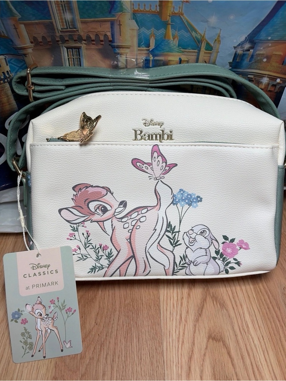 Disney Faux Leather Bambi Thumper Crossbody Camera Bag *Primark*-NEW